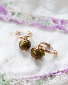 Apple Earrings, 2 of 3