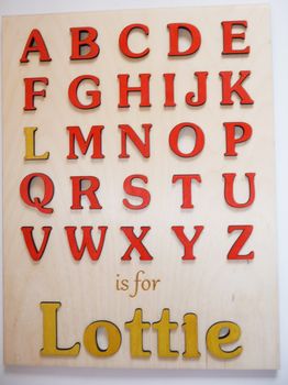 My First Alphabet Personalised Puzzle, 7 of 7