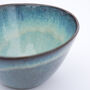 Handmade Ceramic Moon Glaze Blue Bowl, thumbnail 7 of 8