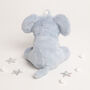 Gift Boxed Blue Soft Plush Elephant Toy, thumbnail 2 of 4