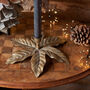 Golden Palm Candle Holder, thumbnail 1 of 2