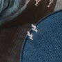 'Sister' Sterling Silver Leaf Earrings, thumbnail 5 of 6