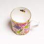 Bone China Bloom Pink Mug, thumbnail 5 of 6