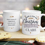 Personalised Cup Of Christmas Cheer Mug, thumbnail 2 of 4