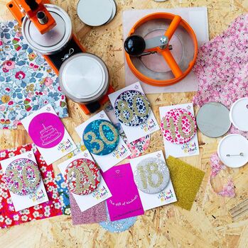 3rd Birthday Badge, Number Age Badge, Boy Birthday, 5 of 5