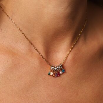 February Birthstone Necklace, 7 of 9