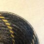 Black And Gold Spiral Placemats Set Of Four, thumbnail 3 of 4
