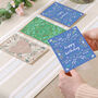 Personalised Crackle Fern Ceramic Garden Plant Pot, thumbnail 5 of 7