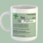 Personalised Prescription Coffee Tea Mug, thumbnail 2 of 4