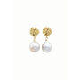 Berry And Pearl Earrings, thumbnail 1 of 2