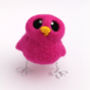 Needle Felted Mini Bright Chick, thumbnail 6 of 12