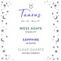 Taurus Zodiac Crystal Bracelet Birthday Gift For Her, thumbnail 7 of 7