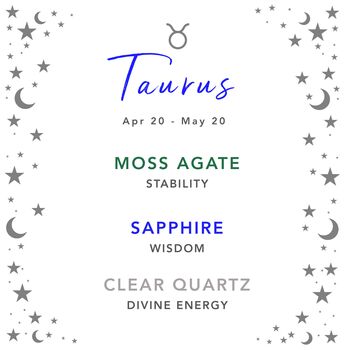 Taurus Zodiac Crystal Bracelet Birthday Gift For Her, 7 of 7