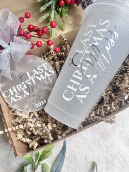 Glitter Last Christmas As A Miss Gift Set, 2 of 4