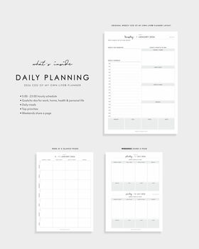 2026 Daily Life Planner | Ceo Of My Own Life® | Dot Luxe, 3 of 7