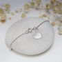 Sterling Silver Heart Bracelet, thumbnail 1 of 3