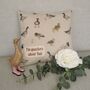 Duck Cushion Personalised Country Cottage Style, thumbnail 9 of 11
