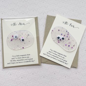 Personalised Card Magnetic Blob, 2 of 2