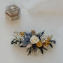 Blair Thistle Wedding Dried Flower Hair Comb, thumbnail 3 of 3