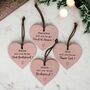 Personalised Bridesmaid Proposal Wooden Heart Sign, thumbnail 1 of 10