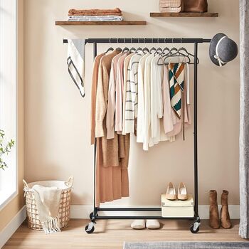 Heavy Duty Clothes Rack With Extendable Rail, 6 of 12