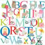 Bright Alphabet Wall Stickers, thumbnail 2 of 2