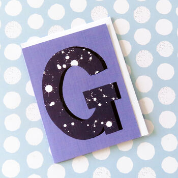 Mini G Alphabet Card, 3 of 5