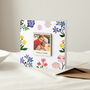 Bright Florals Photo Magnet Keepsake Mother's Day Card, thumbnail 2 of 2