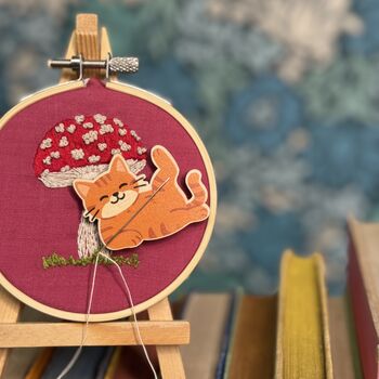 Ginger Cat Needle Minder, 2 of 5