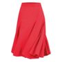 Balboa Swing Skirt In Lipstick Red 1940s Vintage Style, thumbnail 2 of 3