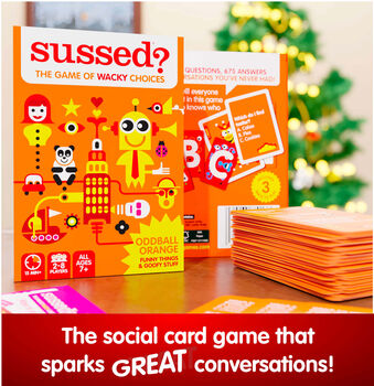 Sussed Oddball Orange: The Wacky Social Card Game, 4 of 4