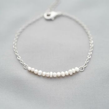 Personalised Anja Freshwater Pearl Bracelet, 6 of 8