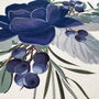 Blue Lotus Flower Cushion Cover With Blue And White, thumbnail 2 of 7