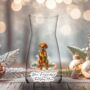 Personalised Vizsla In Christmas Lights, thumbnail 7 of 9