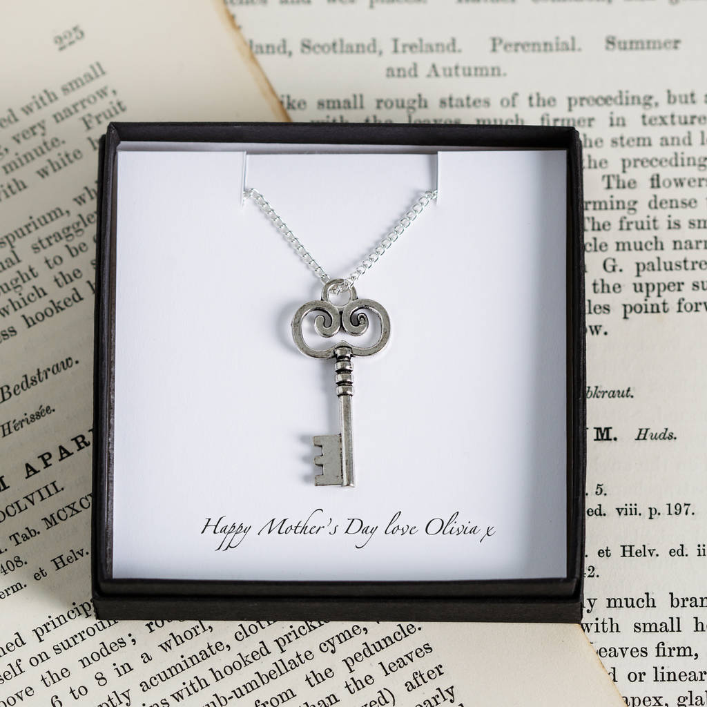 Personalised Key Charm Necklace By TwentySeven