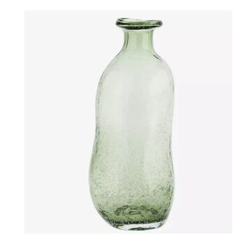 Organic Shaped Glass Vase, Green, 3 of 3
