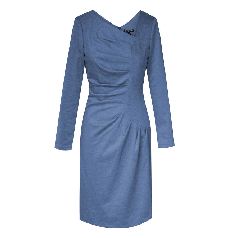 Frieda Dress Blue By LAGOM