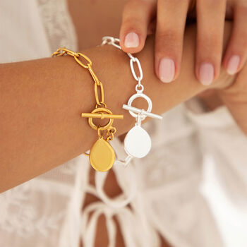 T Bar Pendant Bracelet, 2 of 8