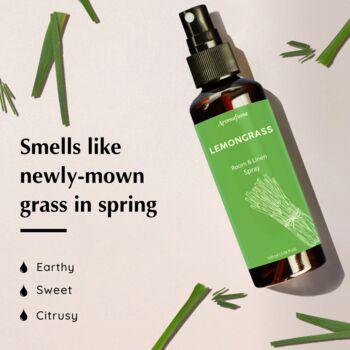 Lemongrass Natural Room And Linen Spray, 3 of 6