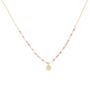 Darleen Pink Tourmailine Gemstone Necklace, thumbnail 1 of 4
