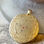 Gold 'Camelia' Pendant With Gemstones, Large Model, thumbnail 3 of 9