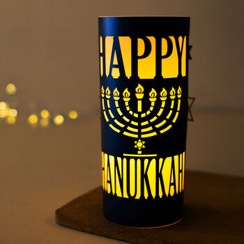 Happy Hanukkah Party Decoration Lantern, 9 of 10