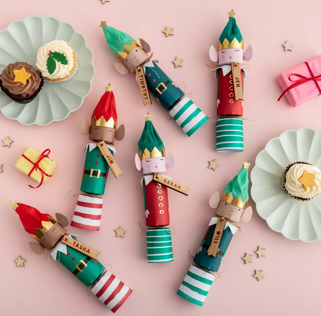 Christmas Elf Party Crackers, 1 of 4