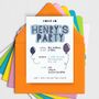 Party Invitations For Girls And Boys, thumbnail 2 of 4