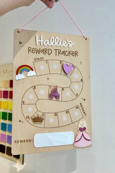 Personalised Kids Reward / Behaviour Chart Tracker, 2 of 3