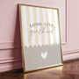Beige Long Live Girlhood Nursery Print, thumbnail 6 of 9