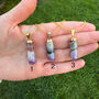 Amethyst Geode Point Necklace / 18' Gold Plated Chain, thumbnail 1 of 5