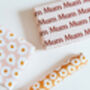 Mother's Day Retro Type Personalised Wrapping Paper, thumbnail 1 of 2