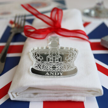 Coronation Party Personalised Place Settings, 10 of 10