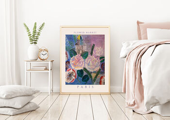 Flower Market Paris Art Print, 3 of 3
